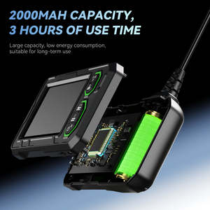 Caméra d'inspection de moteur automobile haute définition Portable endoscope <span class=keywords><strong>Vision</strong></span> <span class=keywords><strong>nocturne</strong></span> IP67 capteur CMOS étanche 4.3 "affichage - Product Image 2