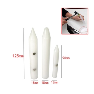 Outil de réparation de bosses de voiture, <span class=keywords><strong>stylo</strong></span> de nivellement en nylon blanc trois pièces, pour la réparation auxiliaire des bosses et des crevasses, sans besoin de <span class=keywords><strong>carrosserie</strong></span> - Product Image 1