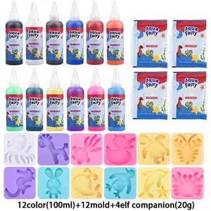 Jumon trẻ em handmade DIY 3D thủ công bức tranh dán Montessori giáo dục ma thuật nước Elves Kit Set đồ chơi trẻ em Quà tặng trẻ em thủ công - Product Image 6