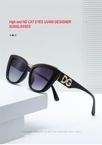 Nuevas <span class=keywords><strong>Gafas</strong></span> <span class=keywords><strong>de</strong></span> <span class=keywords><strong>Sol</strong></span> <span class=keywords><strong>de</strong></span> Moda Unisex <span class=keywords><strong>DG</strong></span> Cat Eyes <span class=keywords><strong>de</strong></span> Lujo, UV400, Antideslumbrantes, Antirradiación, Retro, con Bisagras Metálicas <span class=keywords><strong>de</strong></span> Diseño, LIER IF779YL - Product Image 3