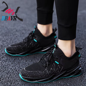Zapatos Deportivos para Caminar sin Marca para Hombre, Logotipo Personalizado, Venta al por Mayor de Fábrica, Forro de Malla Transpirable, Entresuela de PVC, Suela de PVC - Product Image 5