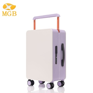 Ensemble de valises à roulettes de luxe ODM avec poignée large, 20 pouces, en polycarbonate épaissi, cadre en aluminium, imperméable, durable, pour les voyages de week-end - Product Image 1