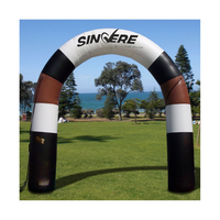 Arche gonflable personnalisée pour événements sportifs, modèle de prix, publicité, ligne de départ/arrivée gonflable pour sports et courses