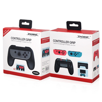 TNS-851 pour manette de jeu N Switch, kits de poignées confortables, lot de 2 supports