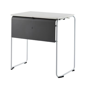 Bureau d'<span class=keywords><strong>étudiant</strong></span> multifonctionnel avec dessus en panneau de particules E0, panneau de pudeur en ABS renforcé, cadre en fer mat, design convertible - Product Image 5