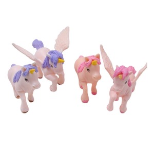 Figuras de Unicornio, Estatuas de PVC de Animales, Caballo con Alas, Decoración de Jardín de Hadas, Manualidades, Suministros para Manualidades - Product Image 4