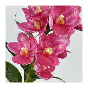 QYYM-516 8 Têtes de Magnolia Qianxi, Décoration Florale Artificielle de Noël de Haute Qualité, Technique Artisanale pour les Occasions de Remise de Diplôme - Product Image 4