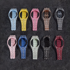 Étui de luxe brillant avec diamants pour kit de modification de montre Ro Y X S, kit de modification de bracelet de montre pour une P <span class=keywords><strong>Roy</strong></span> l pop - Product Image 6