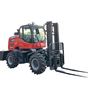 Fabriek Directe Verkoop China-Gemaakte Vierwielaandrijving Viercilinder Cross-Country Vorkheftruck 3 <span class=keywords><strong>Ton</strong></span>. - Product Image 6
