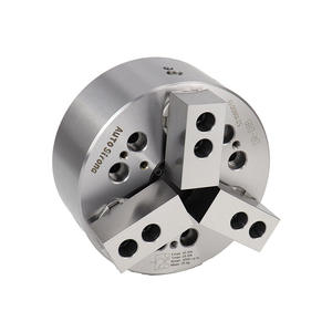 Mandrins hydrauliques à trois mâchoires à traction arrière d'origine Yichuan de Taïwan, DR-08, DR-10, DR-06, pour tours à métaux, en acier - Product Image 4