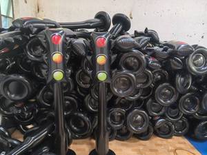 Segnale Stradale Gonfiabile in PVC + Segnale STOP, Giocattoli Educativi per la Sicurezza Stradale dei Bambini, Giochi Interattivi per l'Addestramento al Attraversamento Stradale - Product Image 4