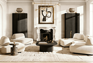 Divano Modulare Curvo Moderno, Stile Nordico Minimalista, Divano in Tessuto Cloud, Divano Senza Struttura per Soggiorno, Arredamento <span class=keywords><strong>Casa</strong></span> - Product Image 2