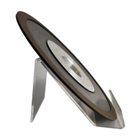 LXPDX 150X32X10X1.5 6 pouces Meule diamantée domestique personnalisable à liant résineux pour le meulage des lames de scie en alliage et de l'angle de face des lames