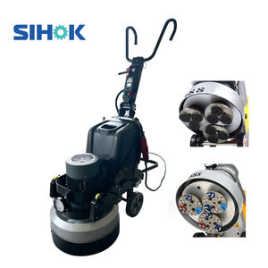 3 Kopf Planetary Cement Epoxy Road Betons chleif maschine Schleif maschine Boden polierer Polier maschine mit Vakuum Optional - Product Image 4