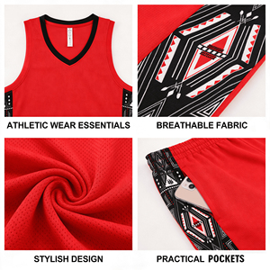 Индивидуальные баскетбольные майки с сублимационной печатью: прочный материал, доступная цена для оптовых заказов на американский рынок - Product Image 2