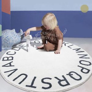 <span class=keywords><strong>Tappeto</strong></span> per <span class=keywords><strong>bambini</strong></span> antiscivolo moderno soffice tappeti di lusso per <span class=keywords><strong>bambini</strong></span> <span class=keywords><strong>tappeto</strong></span> circolare bianco tappeti rotondi per soggiorno - Product Image 6