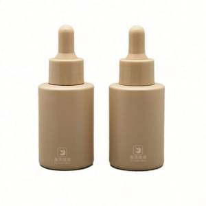 Botella de Vidrio con Gotero de 1oz, Color Rosa, Cilíndrica Esmerilada, Personalizable, de Alta Calidad, para Aceites Esenciales, Lociones, Sueros para el Cuidado de la Piel y Cosméticos - Product Image 4