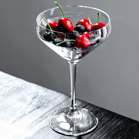 Verre à vin rouge et blanc à long pied, style européen, design minimaliste, populaire pour mariage, bar et maison