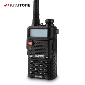 Baofeng-walkie-talkie UV 5R, profesional, uso comercial, Original, chino, negro, amarillo, rojo, LED, azul, banda de canal - Product Image 5