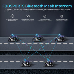 سماعات رأس لاسلكية مقاومة للماء 2 Fodsports x10c عالية الجودة بتقنية البلوتوث - Product Image 3