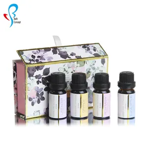 Kit de aceites esenciales para difusor de aromaterapia, 10ml, 8 unidades