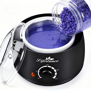 Odm/OEM nhãn hiệu riêng không đau hot <span class=keywords><strong>wax</strong></span> hạt thuốc làm rụng lông cứng Đậu sáp khác nhau có mùi thơm cho bộ bikini dòng nhạy cảm da Salon - Product Image 3