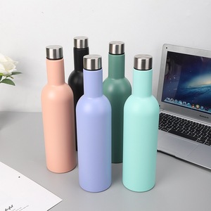 ขวดสุญญากาศทรงตรงสแตนเลสไร้สาร BPA 25ออนซ์750มล. เป็นมิตรกับสิ่งแวดล้อมของขวัญคริสต์มาส - Product Image 6