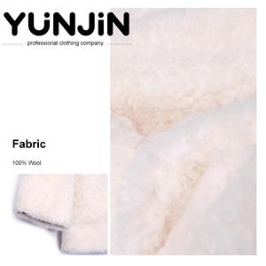 YUNJIN, nueva Chaqueta con botones <span class=keywords><strong>de</strong></span> cuerno <span class=keywords><strong>de</strong></span> piel <span class=keywords><strong>de</strong></span> oveja <span class=keywords><strong>de</strong></span> <span class=keywords><strong>Pellet</strong></span> para mujer, <span class=keywords><strong>de</strong></span> cuello redondo <span class=keywords><strong>de</strong></span> longitud media Parka, abrigo cálido <span class=keywords><strong>de</strong></span> invierno - Product Image 2