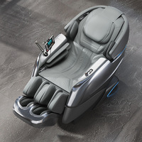 C84 Luxury 4D Robot Hand SL Track Zero Gravity Shiatsu Silla de masaje Cuerpo completo Eléctrico AI Smart Heat Recliner Thai Portable