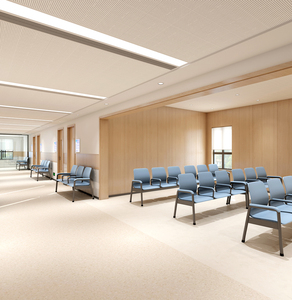 Silla de Espera para Hospitales, Sillón para Aeropuertos, Banco de Asientos para Salas de Espera, Silla de 3 Plazas para Hospitales y Clínicas con Reposabrazos Altos - Product Image 6