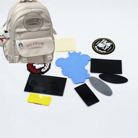 Insigne en caoutchouc PVC souple 3D personnalisé pour sac à dos et vêtements Jeu d'étiquettes 3D en silicone pour vêtements Étiquettes de vêtement personnalisables
