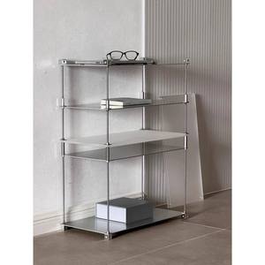 Meuble de rangement mural modulaire de luxe <span class=keywords><strong>Bauhaus</strong></span> en acier inoxydable, hauteur réglable, pour salon - Product Image 1