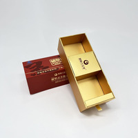 Boîte en carton rigide recyclable avec logo personnalisé Bijoux Médicaments Cosmétiques Boîte à tiroir coulissante multifonctionnelle pour cadeaux