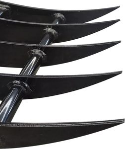 RSBM Mini Excavator Rake <strong>Attachments</strong> Tool Hydraulic Tilt <strong>Backhoe</strong> Excavator <strong>Attachment</strong> For Mini Excavator Deep Tilling Land - Product Image 5