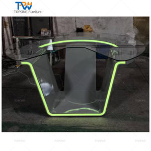 Bureaux de Studio Blancs pour Enregistrement Musical et Télévisuel, Conception Sur Mesure, Pupitre de Journalisme, Comptoir Personnalisé - Product Image 6