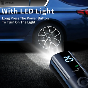 Cafele 12V Auto Luchtcompressor Draagbare Elektrische Luchtpomp Draadloze Autoband Inflator Digitale Fietspomp Voor Auto-Accessoires - Product Image 5