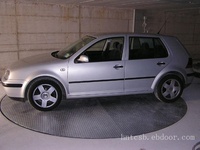 L'approbation de ce plateau tournant de voiture personnalisée pour l'exposition de véhicules