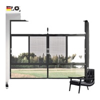Ventanas corredizas de estilo francés Eloyd Puertas Perfil de aluminio Marcos de aleación de aluminio Apertura horizontal Fabricado Eloyd Company