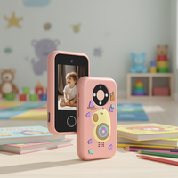 Mini caméra numérique pour enfants en gros, jouet téléphone intelligent pas cher, vidéo numérique 1080p, lecteur multimédia MP3 avec filtre inclus