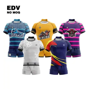Custom sublimation rugby training shirt for rugby team