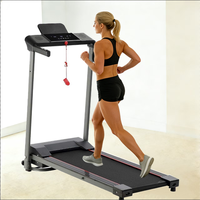 Tapis de course dynamique pour la maison avec analyse des données, pliable, silencieux, enregistrement précis, plan personnalisé, mini studio privé, salle de sport à domicile