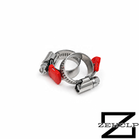Collier de serrage à vis sans fin en acier inoxydable 304, réglable, robuste, résistant à haute pression, pour tuyaux automobiles et de plomberie