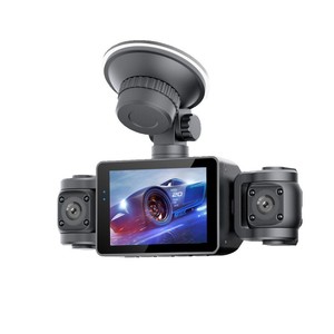 Nouvelle <span class=keywords><strong>Dashcam</strong></span> 2025 <span class=keywords><strong>Prix</strong></span> Fabricant en Gros 1080p WiFi 4 Objectifs Caméra de Tableau de Bord Originale DVR Boîte Noire - Product Image 2