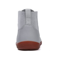 Chaussures de course et de sport pour homme, tricotées, respirantes, montantes, zéro drop, à bout large, style pieds nus, pour l'extérieur et l'intérieur