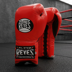 Guantes de Boxeo Cleto Reys de Cuero Vacuno - Características Profesionales de Absorción de Humedad y Transpirabilidad, Cierre Personalizable, Colores a Elección - Product Image 2