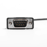 Kabel Data Serial Tembaga Murni OEM/ODM Rs485 FTDI232 DB9 Male DC 3.5mm Male dengan Selubung PVC Bersertifikasi CE/FCC/ROHS untuk Penggunaan Komputer
