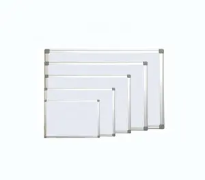 Tableau blanc magnétique de style moderne effaçable à sec pour bureau et maison Tableau blanc de message d'installation invisible