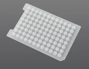 96 round well pierceable Silicone Mat/cover for 96 Round Deep Well Plate 1.0ml