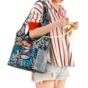 Bolsa <span class=keywords><strong>de</strong></span> gran capacidad para accesorios <span class=keywords><strong>de</strong></span> costura, bolso <span class=keywords><strong>de</strong></span> ganchillo con ganchos para tejer, bolsa <span class=keywords><strong>de</strong></span> almacenamiento <span class=keywords><strong>de</strong></span> hilo, impermeable, portátil, nuevo diseño, <span class=keywords><strong>2020</strong></span> - Product Image 5