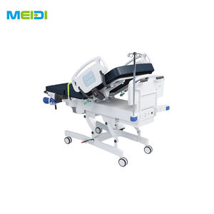 Медицинская кровать MEIDI BR-S6 из высококачественной стали и пластика для гинекологии и акушерства, экономичная, для хирургических осмотров - Product Image 2